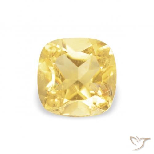 0.47ct Hell Gold Citrin, Kissen, VS