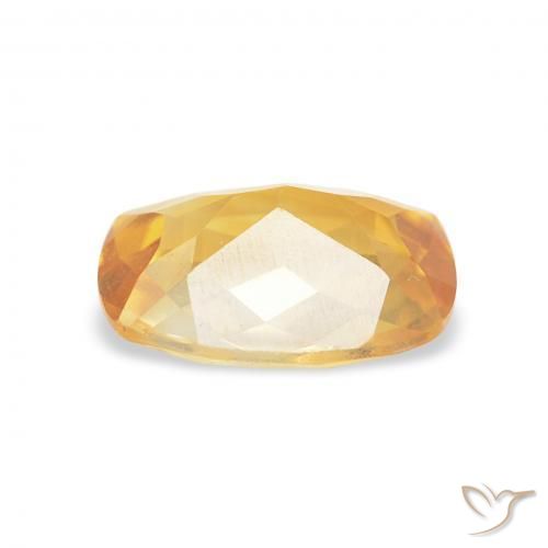 9,17 ctw natürlicher Medium Light-Golden Citrin, Kissen, VVS-VS