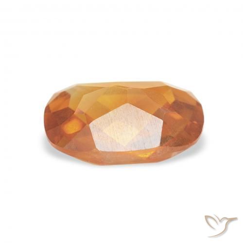 9,17 ctw natürlicher Orange-Gold Citrin, Kissen, VVS-VS