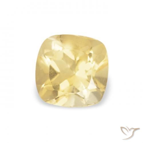 9,17 ctw natürlicher Hell Gold Citrin, Kissen, VVS-VS