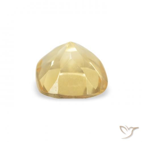 9,17 ctw natürlicher Hell Gold Citrin, Kissen, VVS-VS