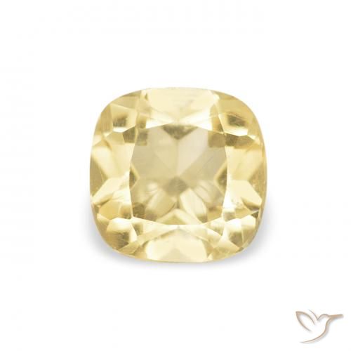 0.50ct Golden Citrin, Kissen, VVS-VS