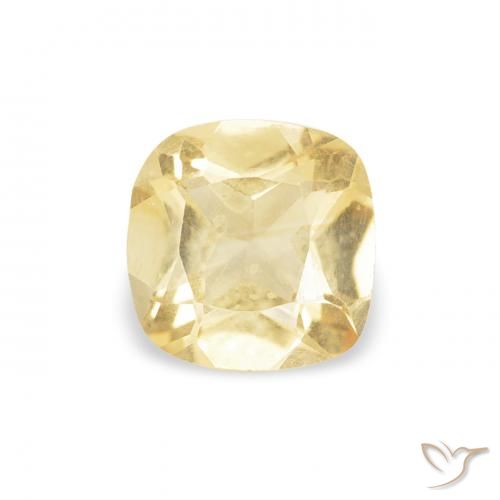 0.37ct Natürlicher Golden Citrin, Kissen, VVS-VS