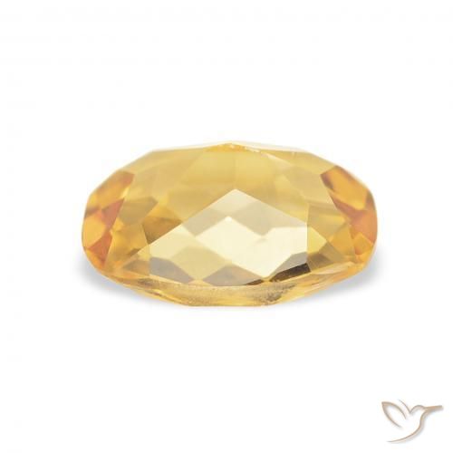9,17 ctw natürlicher Mittleres Gold Citrin, Kissen, VVS