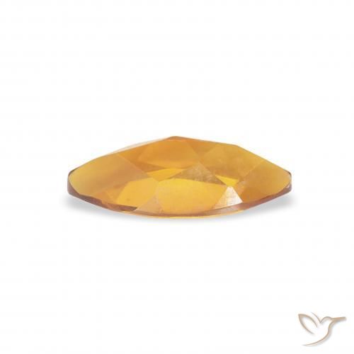 9,17 ctw natürlicher Dunkelorange-Gold Citrin, Marquise, VVS-VS