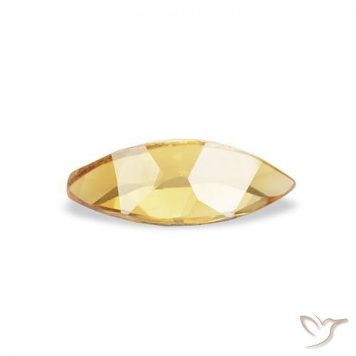 9,17 ctw natürlicher Medium Light Orange-Gold Citrin, Marquise, VVS-VS