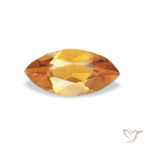 0.43ct Natürlicher Golden Citrin, Marquise, VVS-VS