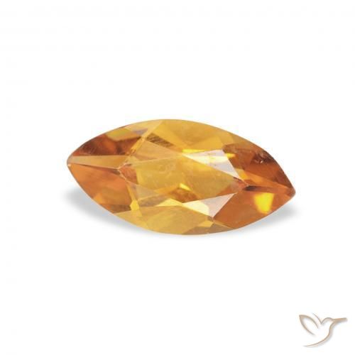 9,17 ctw natürlicher Golden Citrin, Marquise, VVS-VS