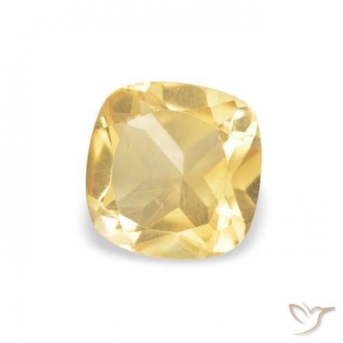9,17 ctw natürlicher Golden Citrin, Kissen, VS