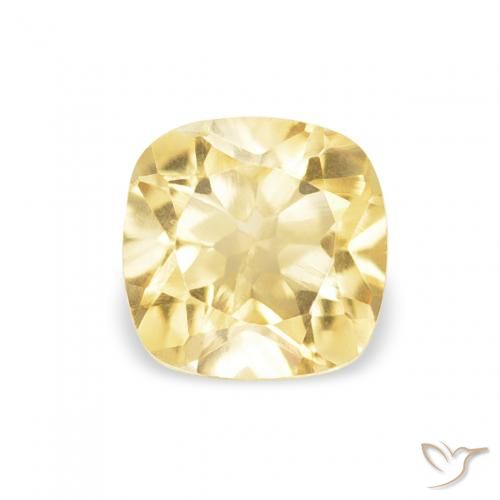 0.53ct Golden Citrin, Kissen, VS