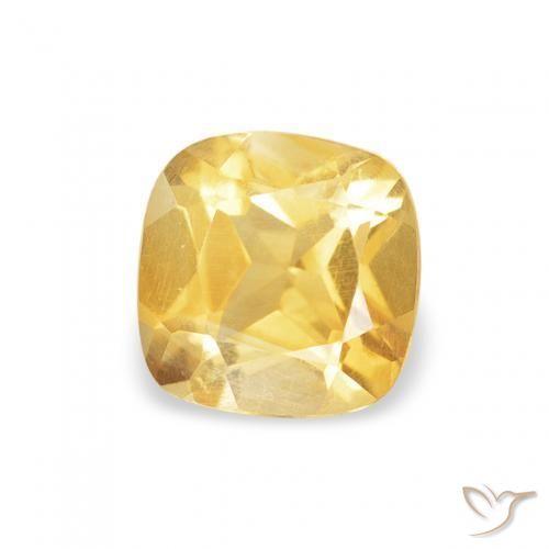 9,17 ctw natürlicher Golden Citrin, Kissen, VS