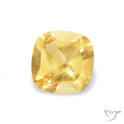 9,17 ctw natürlicher Mittleres Gold Citrin, Kissen, VS