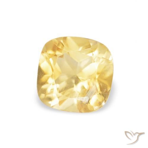 9,17 ctw natürlicher Golden Citrin, Kissen, VS