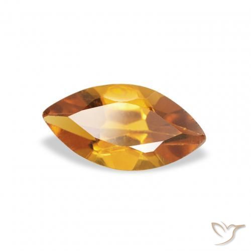 9,17 ctw natürlicher Mittelorange Citrin, Marquise, VS