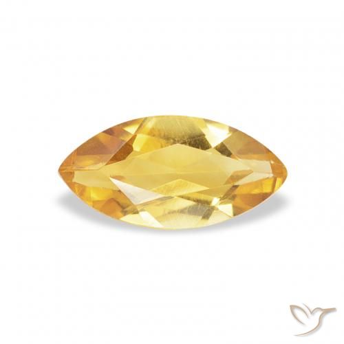 0.44ct Natürlicher Helles Gold Citrin, Marquise, VS