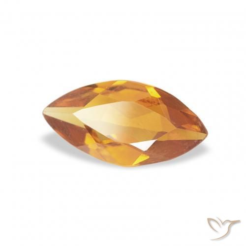 9,17 ctw natürlicher Mittelorange Citrin, Marquise, VS