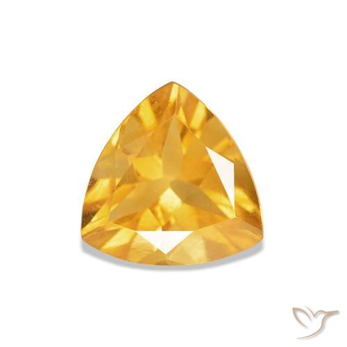 0.73ct Helles Gold Citrin, Trillion, VS