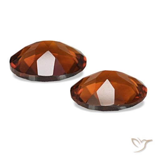 2.78 ct natürliche Amber Orange Citrin-Edelsteine, Oval Schliff, VVS-VS