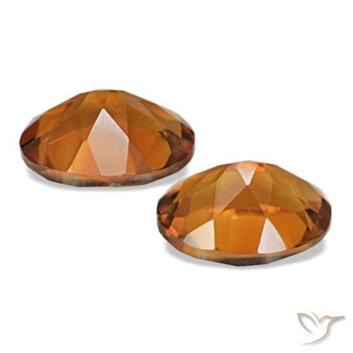 3.31 ct natürliche Erde Orange Citrin-Edelsteine, Oval Schliff, VS