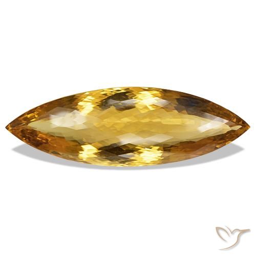 425.93ct Tiefes Gold Citrin, Marquise, IF