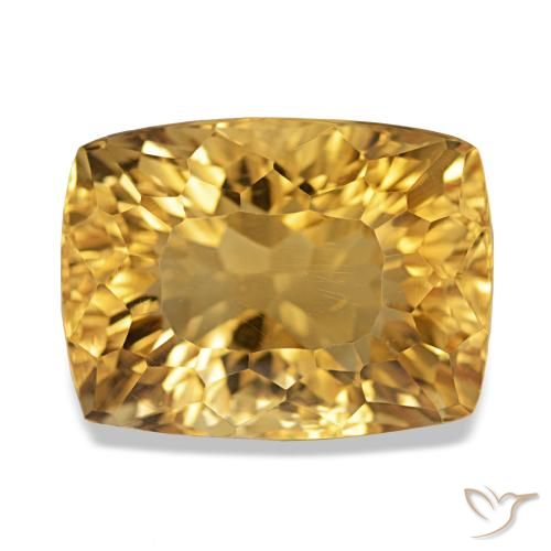 11.95ct Tiefes Gold Citrin, Baguette, VS