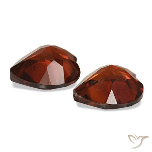 1,93 ct natürliche Johannisbeere Rot Citrin-Edelsteine, Herzform, VS