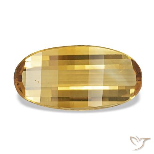 2.18ct Goldener Citrin, Oval, VVS