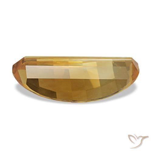 2,18 ctw natürlicher goldener Citrin, Oval Schliff, VVS