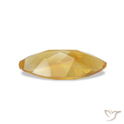 0,44 ctw natürlicher goldener Citrin, Marquise, VS