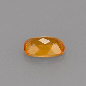 0,51 ctw natürlicher orangefarbener Clinohumit, Kissenschliff, VS-SI