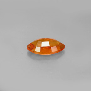 9,17 ctw natürlicher Gelb Orange Klinohumit, Marquise, VS-SI