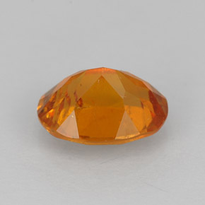 1,43 ctw natürlicher orangefarbener Clinohumit, Oval Schliff, VS-SI