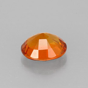 1,17 ctw natürlicher orangefarbener Clinohumit, Oval Schliff, VS-SI