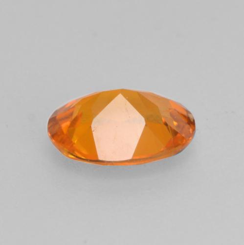 0,52 ctw natürlicher orangefarbener Clinohumit, Oval Schliff, VS-SI
