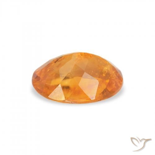 9,17 ctw natürlicher Mittelorange Klinohumit, Oval, SI-I1