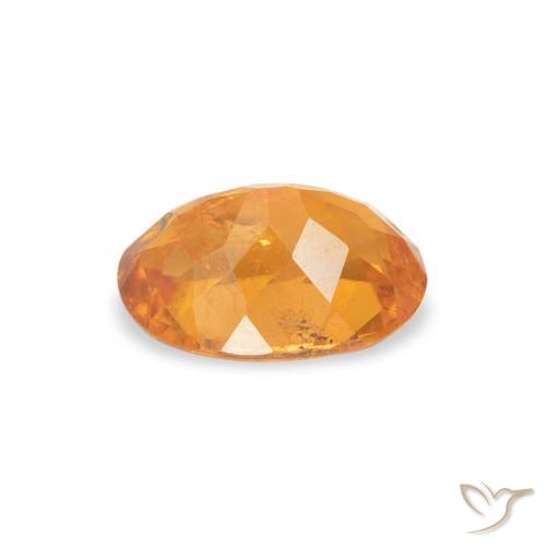 9,17 ctw natürlicher Mittelorange Klinohumit, Oval, SI