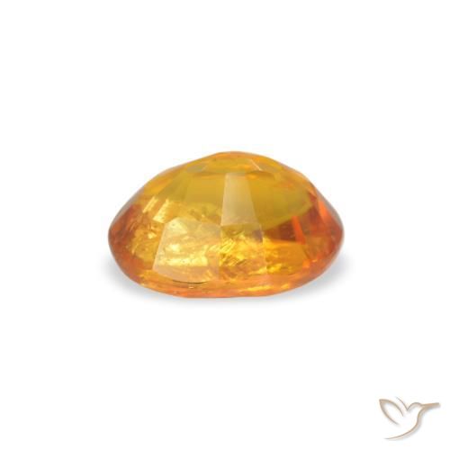 9,17 ctw natürlicher Mittelorange Klinohumit, Oval, SI