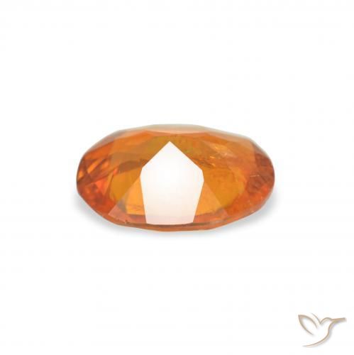 9,17 ctw natürlicher Amber Orange Klinohumit, Oval, SI