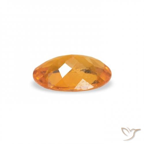 9,17 ctw natürlicher Medium Light-Orange Klinohumit, Oval, SI