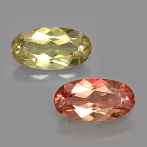 2,20 ctw natürlicher  Farbwechsel-Diaspor, Oval Schliff, VS-SI