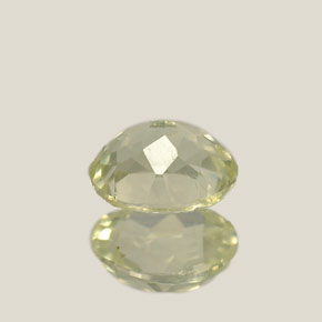 0,99 ctw natürlicher  Farbwechsel-Diaspor, Oval Schliff, VS