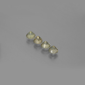  ct natürliche grün/rosa Farbwechselnder Diaspor-Edelsteine, Runden, VVS-VS