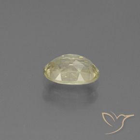 9,17 ctw natürlicher Gelbes Beige Farbwechselnder Diaspor, Oval, SI