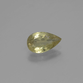 9,17 ctw natürlicher grün/rosa Farbwechselnder Diaspor, Birnenform, VS-SI