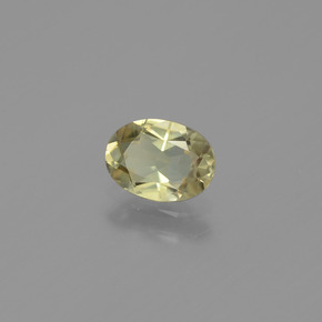 0,93 ctw natürlicher color-change Farbwechsel-Diaspor, Oval Schliff, VS