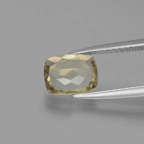 9,17 ctw natürlicher grün/rosa Farbwechselnder Diaspor, Kissenschliff, VVS