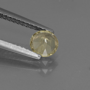 9,17 ctw natürlicher grün/rosa Farbwechselnder Diaspor, Rund Schliff, VS-SI