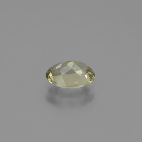 0,93 ctw natürlicher color-change Farbwechsel-Diaspor, Oval Schliff, VS