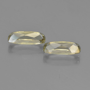 3.08 ct natürliche Erdiges Gelb Farbwechselnder Diaspor-Edelsteine, Kissenschliff, VVS