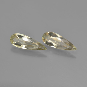 2,22 ct natürliche gelber Farbwechsel-Diaspor-Edelsteine, Birnenform, VVS